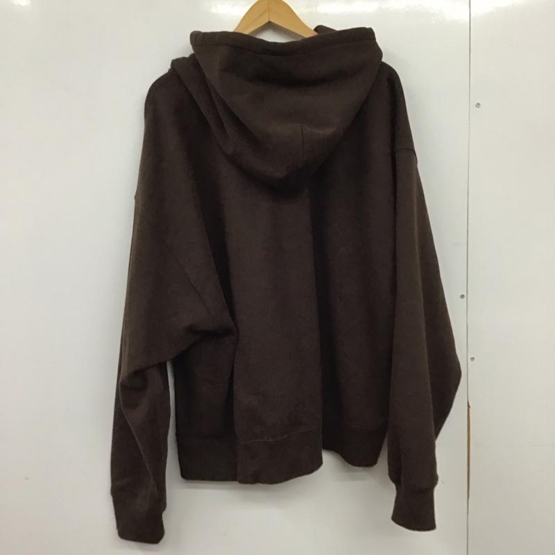 ナイキ NIKE パーカー 長袖 fj9175-261 StoneWashedFleeceZipHoodie XL ロゴ、文字 茶 / ブラウン / brown メンズ USED 古着 中古 10159466