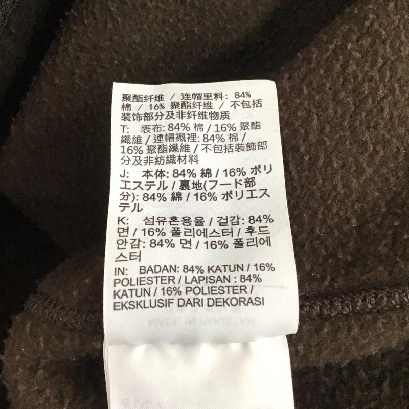 ナイキ NIKE パーカー 長袖 fj9175-261 StoneWashedFleeceZipHoodie XL ロゴ、文字 茶 / ブラウン / brown メンズ USED 古着 中古 10159466