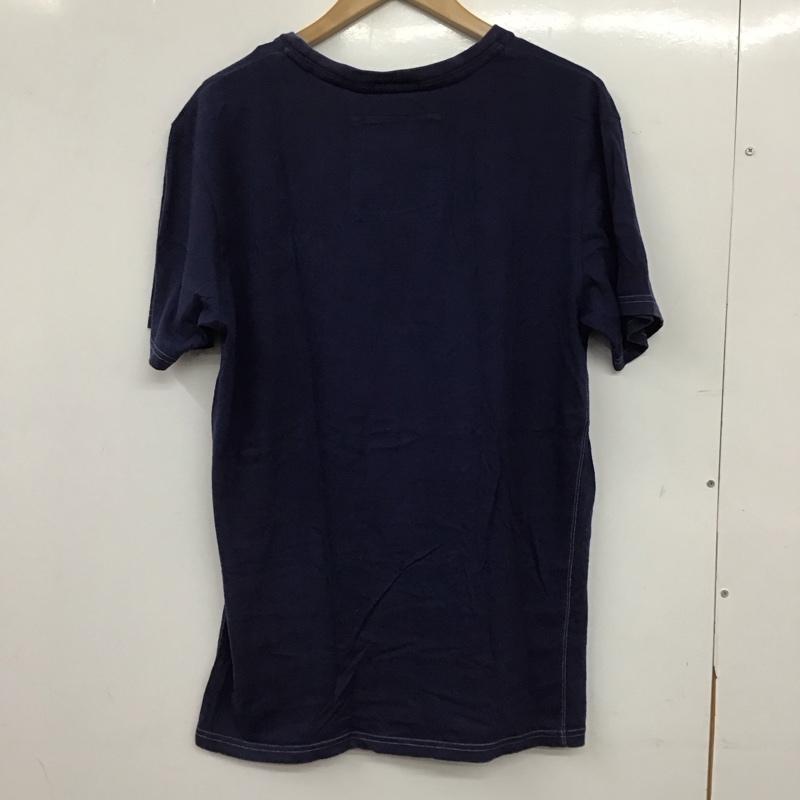 アメリカンイーグルアウトフィッターズ AMERICANEAGLEOUTFITTERS Tシャツ 半袖 半袖カットソー プリントTシャツ クルーネックカットソー M プリント 紺 / ネイビー / navy メンズ USED 古着 中古 10159467
