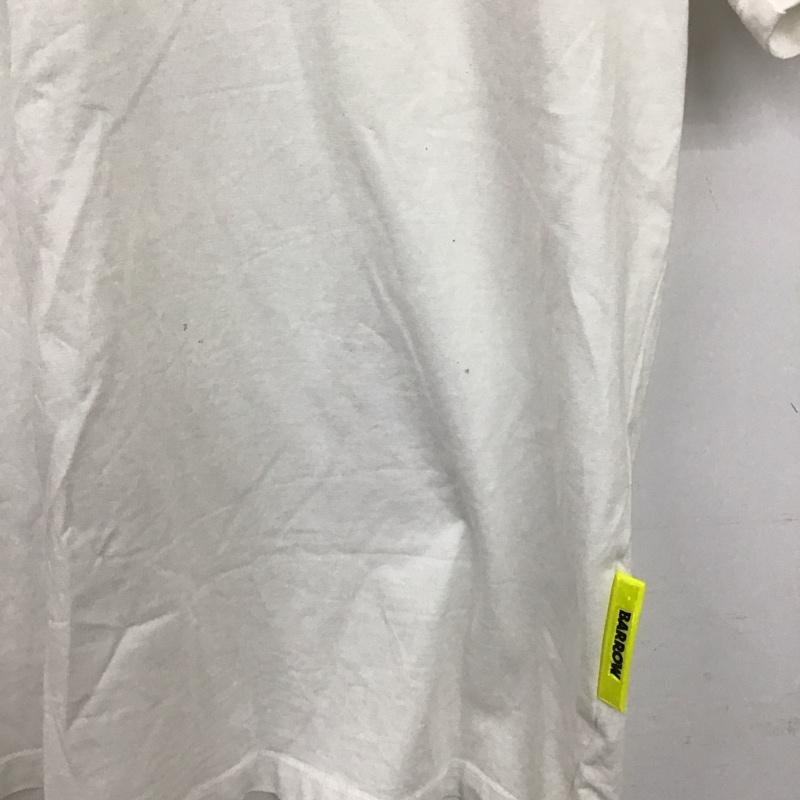 バロー BARROW Tシャツ 半袖 半袖カットソー プリントTシャツ クルーネックカットソー L ロゴ、文字 白 / ホワイト / white メンズ USED 古着 中古 10159468