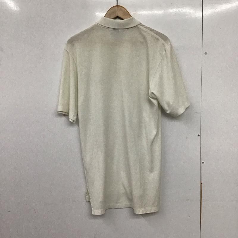 ポロバイラルフローレン Polo by RALPH LAUREN ポロシャツ 半袖 半袖ポロシャツ カラーシャツ 半袖カットソー S ロゴ、文字 白 / ホワイト / white メンズ USED 古着 中古 10159469