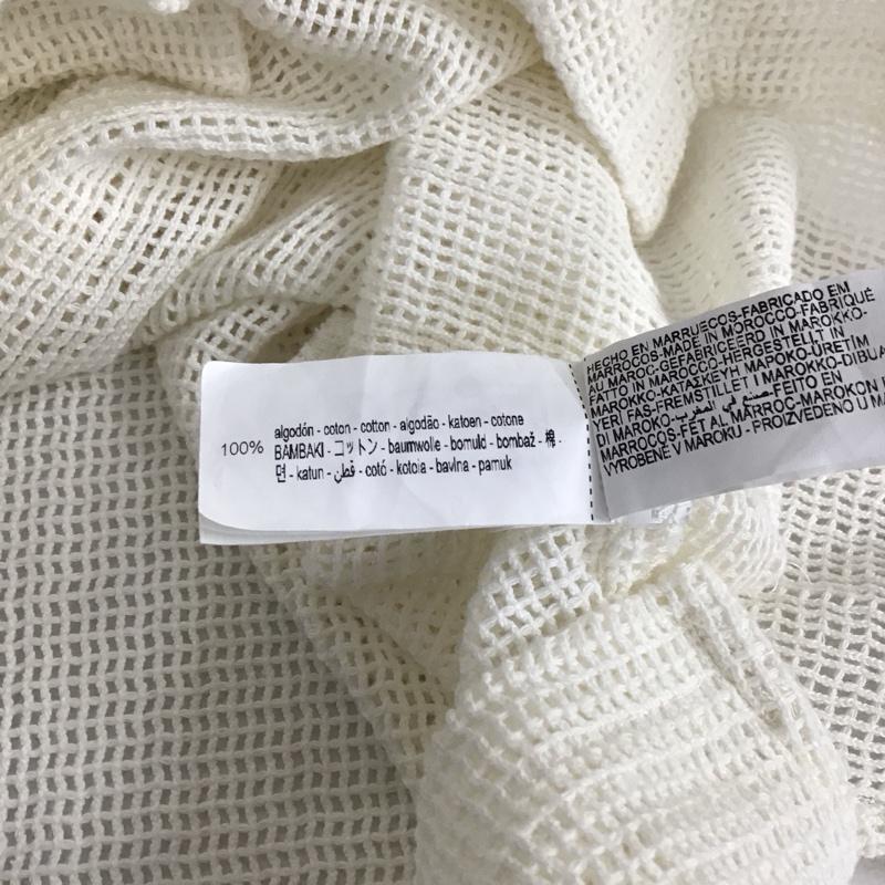 ザラ ZARA シャツ、ブラウス 半袖 半袖シャツ 無地シャツ M 無地 アイボリー / アイボリー / メンズ USED 古着 中古 10159471