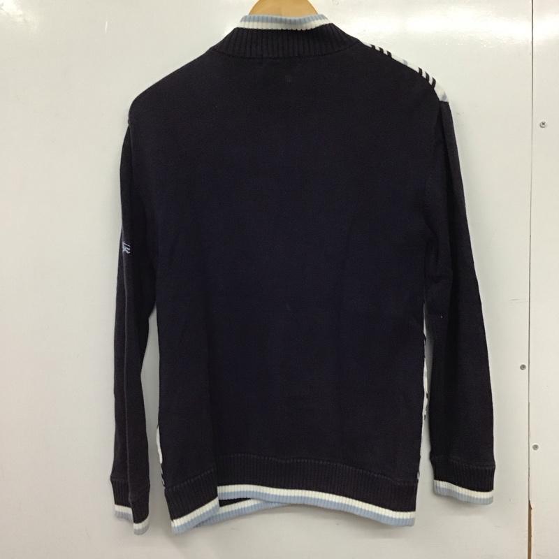 バーバリーブラックレーベル BURBERRY BLACK LABEL ニット、セーター 長袖 ジップアップニットジャケット 長袖ニットジャケット 2 プリント マルチカラー / マルチカラー / multicolor メンズ USED 古着 中古 10159472