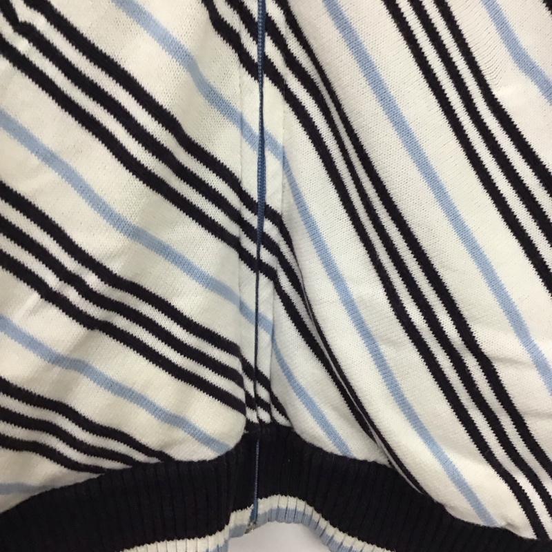 バーバリーブラックレーベル BURBERRY BLACK LABEL ニット、セーター 長袖 ジップアップニットジャケット 長袖ニットジャケット 2 プリント マルチカラー / マルチカラー / multicolor メンズ USED 古着 中古 10159472