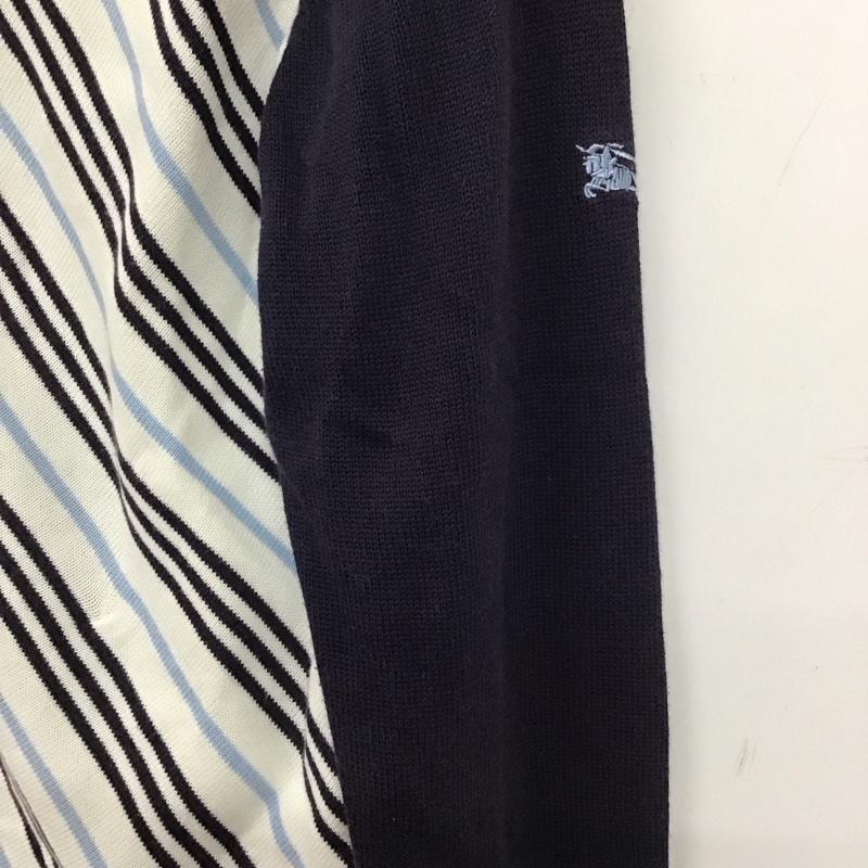バーバリーブラックレーベル BURBERRY BLACK LABEL ニット、セーター 長袖 ジップアップニットジャケット 長袖ニットジャケット 2 プリント マルチカラー / マルチカラー / multicolor メンズ USED 古着 中古 10159472