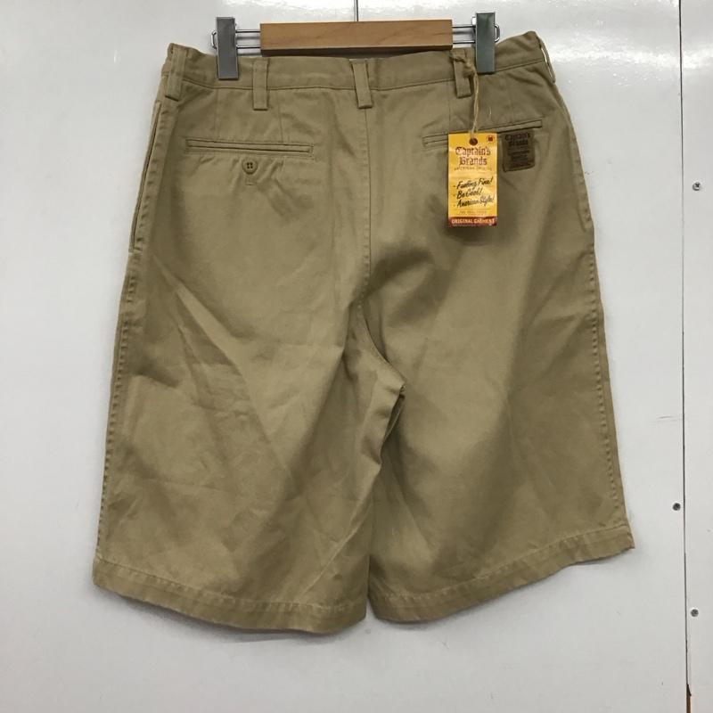 キャプテンサンタ CAPTAINSANTA パンツ ショートパンツ XL ロゴ、文字 ベージュ / ベージュ / beige メンズ USED 古着 中古 10159476