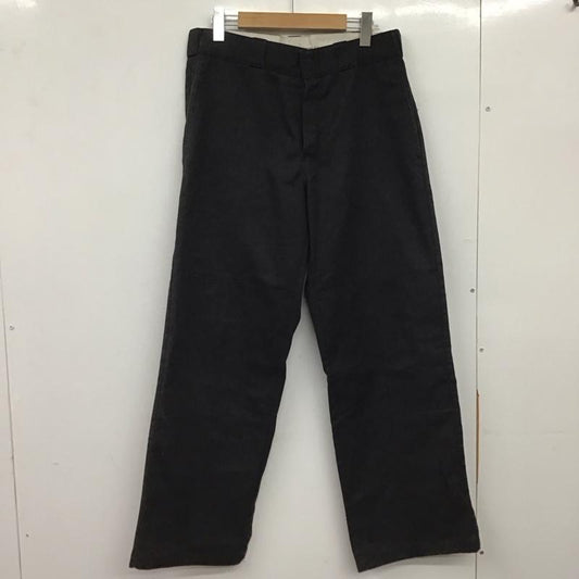 ディッキーズ Dickies パンツ ワークパンツ、ペインターパンツ 32インチ ロゴ、文字 黒 / ブラック / black メンズ USED 古着 中古 10159477