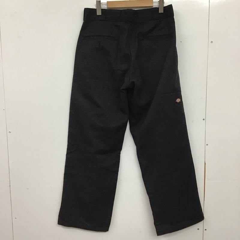 ディッキーズ Dickies パンツ ワークパンツ、ペインターパンツ 32インチ ロゴ、文字 黒 / ブラック / black メンズ USED 古着 中古 10159477