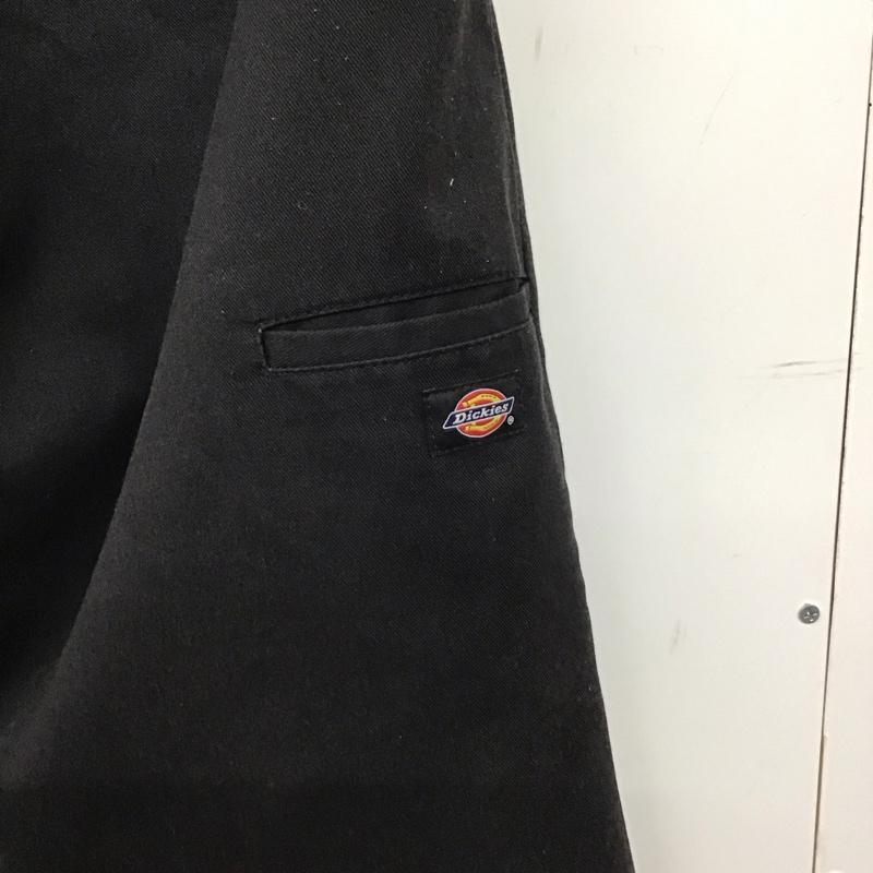ディッキーズ Dickies パンツ ワークパンツ、ペインターパンツ 32インチ ロゴ、文字 黒 / ブラック / black メンズ USED 古着 中古 10159477