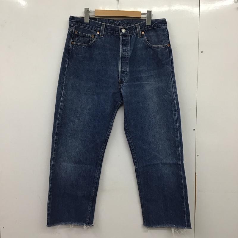 リーバイストラウスアンドコー Levi Strauss & co. パンツ デニム、ジーンズ デニムパンツ ワイドパンツ カジュアルパンツ 36インチ 無地 インディゴ / インディゴ / Indigo メンズ USED 古着 中古 10159479