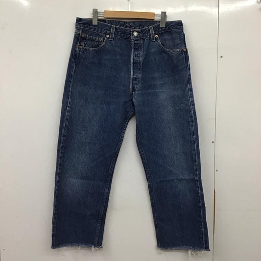 リーバイストラウスアンドコー Levi Strauss & co. パンツ デニム、ジーンズ デニムパンツ ワイドパンツ カジュアルパンツ 36インチ 無地 インディゴ / インディゴ / Indigo メンズ USED 古着 中古 10159479