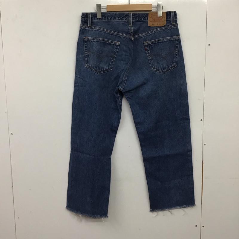 リーバイストラウスアンドコー Levi Strauss & co. パンツ デニム、ジーンズ デニムパンツ ワイドパンツ カジュアルパンツ 36インチ 無地 インディゴ / インディゴ / Indigo メンズ USED 古着 中古 10159479