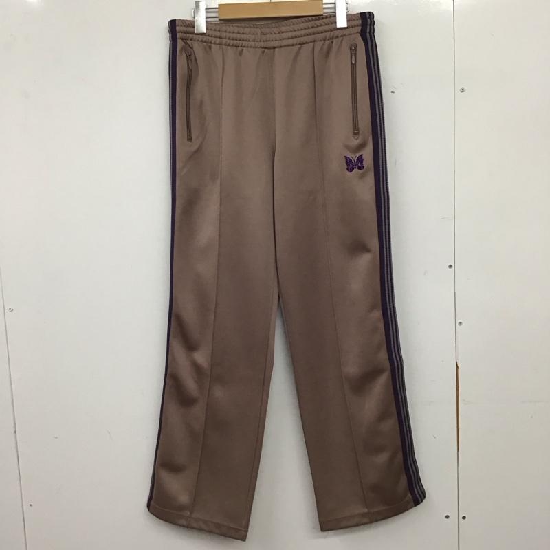 ニードルス Needles パンツ ワークパンツ、ペインターパンツ ワークパンツ ワイドパンツ カジュアルパンツ ジャージ M ロゴ、文字 紫 / パープル / purple メンズ USED 古着 中古 10159481