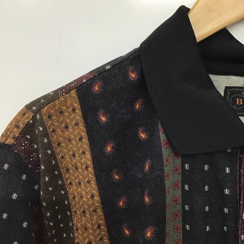 ビームス ジャパン BEAMS JAPAN ポロシャツ 半袖 半袖ポロシャツ カラーシャツ 半袖カットソー XL プリント マルチカラー / マルチカラー / multicolor メンズ USED 古着 中古 10159488