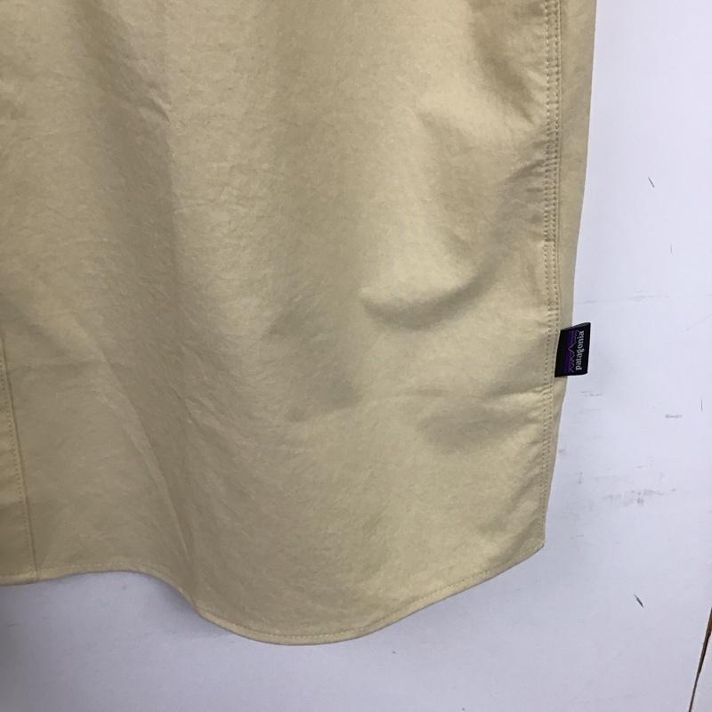 パタゴニア patagonia シャツ、ブラウス 半袖 半袖シャツ 無地シャツ ポケットシャツ M 無地 ベージュ / ベージュ / beige メンズ USED 古着 中古 10159496
