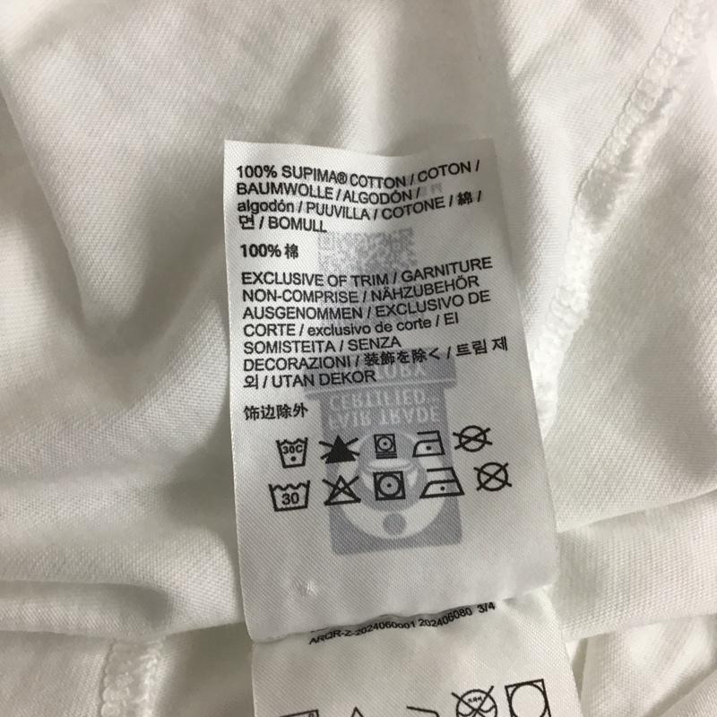 アークテリクス ARC TERYX Tシャツ 半袖 半袖カットソー プリントTシャツ クルーネックカットソー S ロゴ、文字 白 / ホワイト / white メンズ USED 古着 中古 10159498