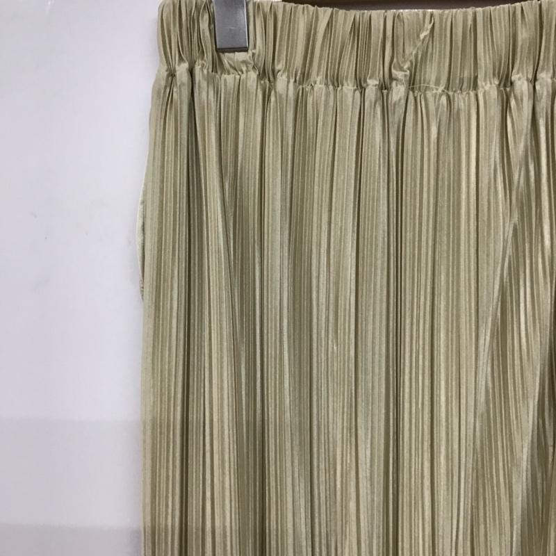 ローリーズファーム LOWRYS FARM スカート ロングスカート LF522003TS プリーツメロータイトスカート FT FREE 無地 アイボリー / アイボリー / レディース USED 古着 中古 10159499