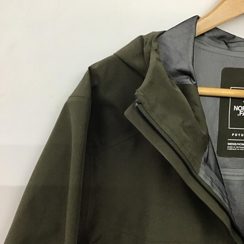 ザノースフェイス THE NORTH FACE ジャケット、上着 ジャンパー、ブルゾン np12114 フューチャーライトドリズルジャケット L ロゴ、文字 カーキ / カーキ / khaki メンズ USED 古着 中古 10159503