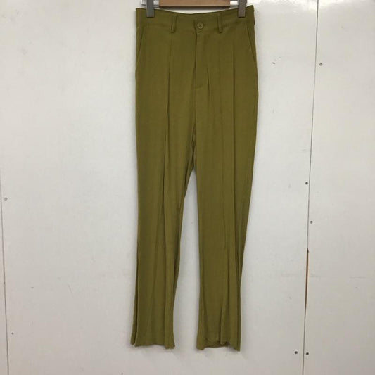 ジーナシス JEANASIS ボトムス ボトムス JS050563MC ジャガードバックスリットフレアパンツ M 無地 マルチカラー / マルチカラー / multicolor レディース USED 古着 中古 10159504