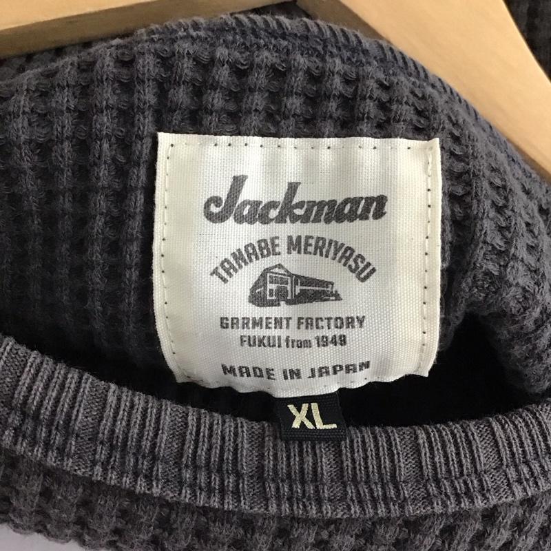 ジャックマン Jackman ベスト ベスト プルオーバーベスト ノースリーブカットソー XL 無地 ダークグレー / ダークグレー / メンズ USED 古着 中古 10159507