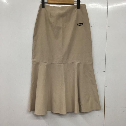 アグ UGG スカート ロングスカート 21AW-UGSK01 マーメイド ロングスカート L ロゴ、文字 ベージュ / ベージュ / beige レディース USED 古着 中古 10159509