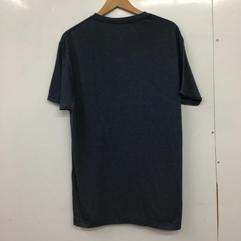 マーベル MARVEL Tシャツ 半袖 半袖カットソー プリントTシャツ クルーネックカットソー L プリント 紺 / ネイビー / navy メンズ USED 古着 中古 10159510