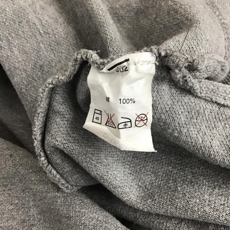ギャップ GAP ポロシャツ 半袖 半袖ポロシャツ カラーシャツ 半袖カットソー L ロゴ、文字 灰 / グレー / gray メンズ USED 古着 中古 10159512