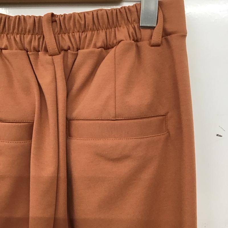 ローリーズファーム LOWRYS FARM パンツ スラックス LF522008AD ポンチピンタックイージーパンツ L 無地 橙 / オレンジ / orange レディース USED 古着 中古 10159517