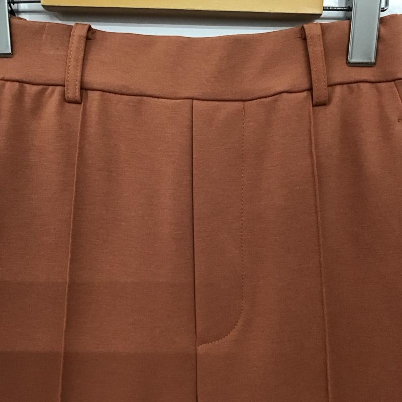 ローリーズファーム LOWRYS FARM パンツ スラックス LF522008AD ポンチピンタックイージーパンツ L 無地 橙 / オレンジ / orange レディース USED 古着 中古 10159517