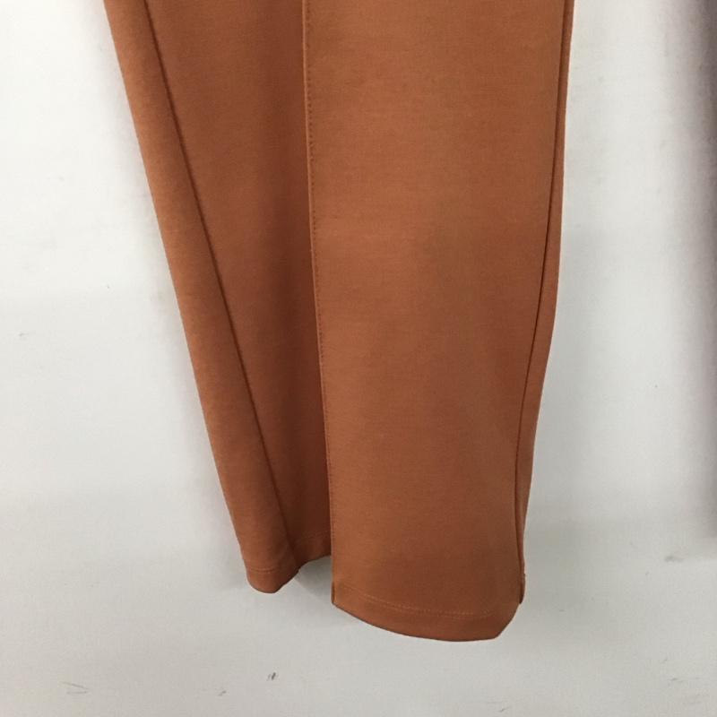 ローリーズファーム LOWRYS FARM パンツ スラックス LF522008AD ポンチピンタックイージーパンツ L 無地 橙 / オレンジ / orange レディース USED 古着 中古 10159517