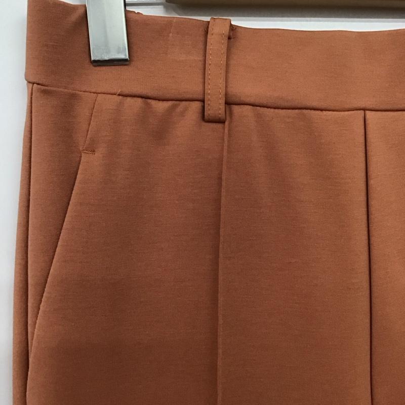 ローリーズファーム LOWRYS FARM パンツ スラックス LF522008AD ポンチピンタックイージーパンツ L 無地 橙 / オレンジ / orange レディース USED 古着 中古 10159517