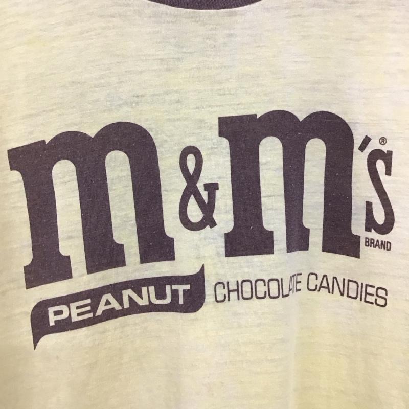 古着 USED Tシャツ 半袖 半袖カットソー プリントTシャツ クルーネックカットソー ロゴ、文字 黄 / イエロー / yellow メンズ USED 古着 中古 10159520