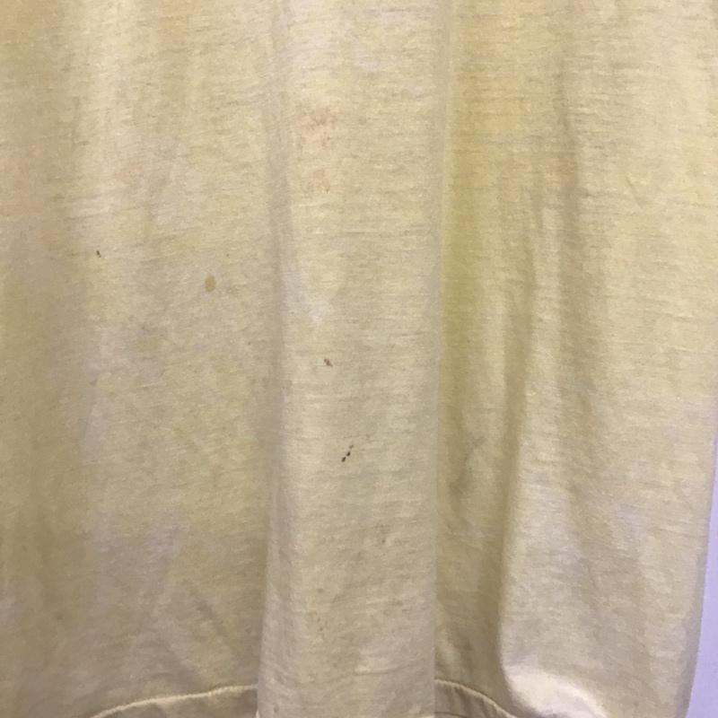 古着 USED Tシャツ 半袖 半袖カットソー プリントTシャツ クルーネックカットソー ロゴ、文字 黄 / イエロー / yellow メンズ USED 古着 中古 10159520