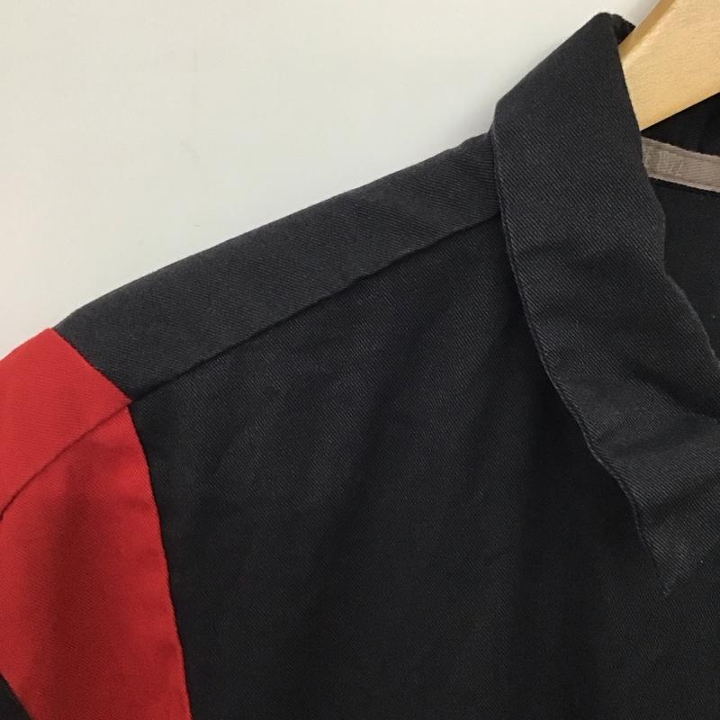ディッキーズ Dickies シャツ、ブラウス 半袖 半袖シャツ プリントシャツ ポケットシャツ XL ロゴ、文字 赤 / レッド / red X ダークグレー / ダークグレー / メンズ USED 古着 中古 10159523