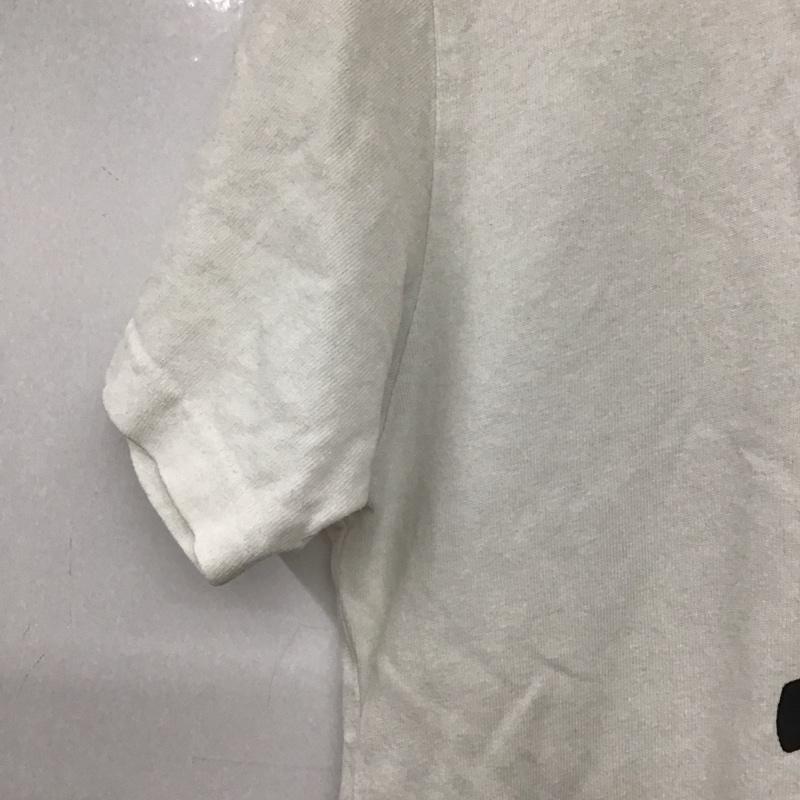 チャムス CHUMS Tシャツ 半袖 半袖カットソー プリントTシャツ クルーネックカットソー S プリント 白 / ホワイト / white メンズ USED 古着 中古 10159525