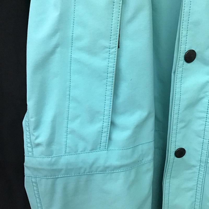 ザノースフェイス THE NORTH FACE ジャケット、上着 ジャンパー、ブルゾン np11834 マウンテンライトジャケット ジップアップジャケット L ロゴ、文字 黒 / ブラック / black X 水色 / ライトブルー / メンズ USED 古着 中古 10159527