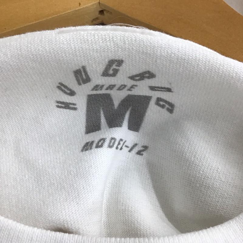 ハングボグ HUNGBOG Tシャツ 半袖 半袖カットソー プリントTシャツ クルーネックカットソー ロゴ、文字 白 / ホワイト / white メンズ USED 古着 中古 10159529