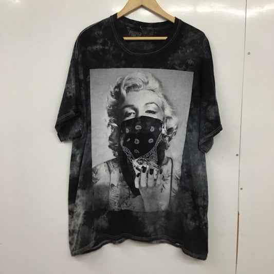 プロパーティーズ PROPERTEES Tシャツ 半袖 半袖カットソー プリントTシャツ クルーネックカットソー XL プリント ダークグレー / ダークグレー / メンズ USED 古着 中古 10159531
