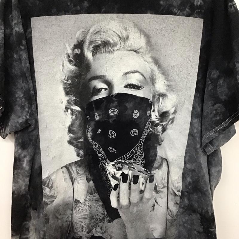 プロパーティーズ PROPERTEES Tシャツ 半袖 半袖カットソー プリントTシャツ クルーネックカットソー XL プリント ダークグレー / ダークグレー / メンズ USED 古着 中古 10159531