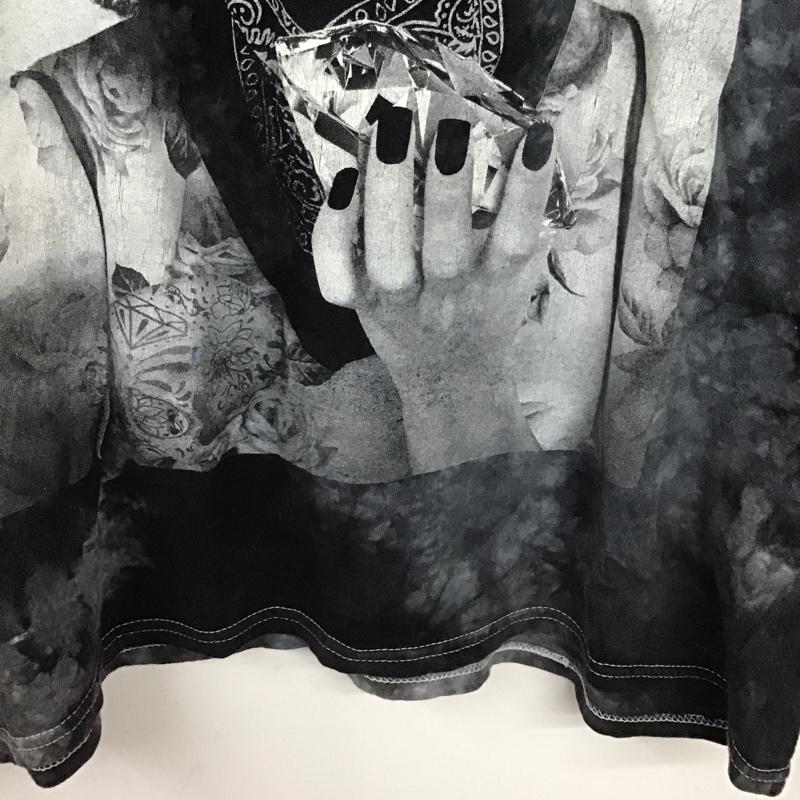 プロパーティーズ PROPERTEES Tシャツ 半袖 半袖カットソー プリントTシャツ クルーネックカットソー XL プリント ダークグレー / ダークグレー / メンズ USED 古着 中古 10159531