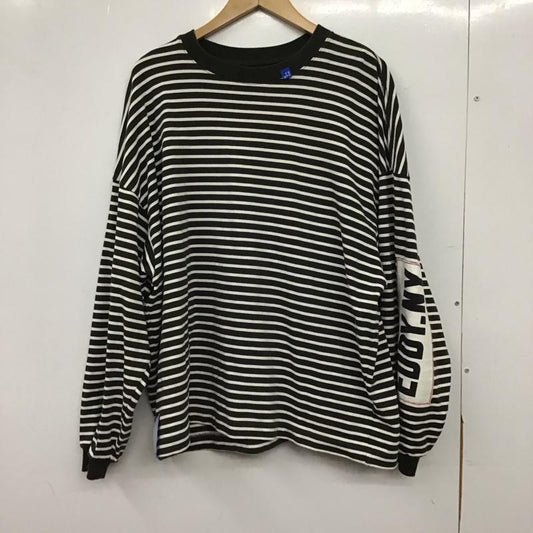 フィッシュエディ FISHS EDDY カットソー 長袖 長袖カットソー プリントカットソー クルーネック M ボーダー柄 マルチカラー / マルチカラー / multicolor メンズ USED 古着 中古 10159533