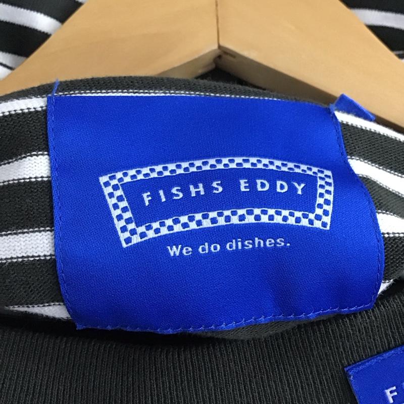 フィッシュエディ FISHS EDDY カットソー 長袖 長袖カットソー プリントカットソー クルーネック M ボーダー柄 マルチカラー / マルチカラー / multicolor メンズ USED 古着 中古 10159533