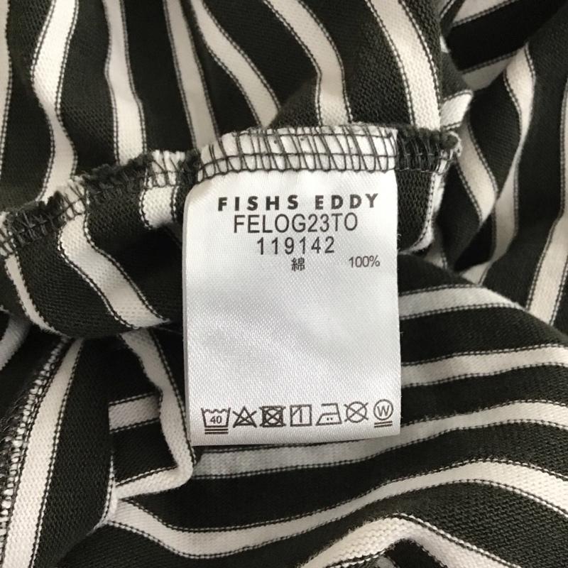 フィッシュエディ FISHS EDDY カットソー 長袖 長袖カットソー プリントカットソー クルーネック M ボーダー柄 マルチカラー / マルチカラー / multicolor メンズ USED 古着 中古 10159533