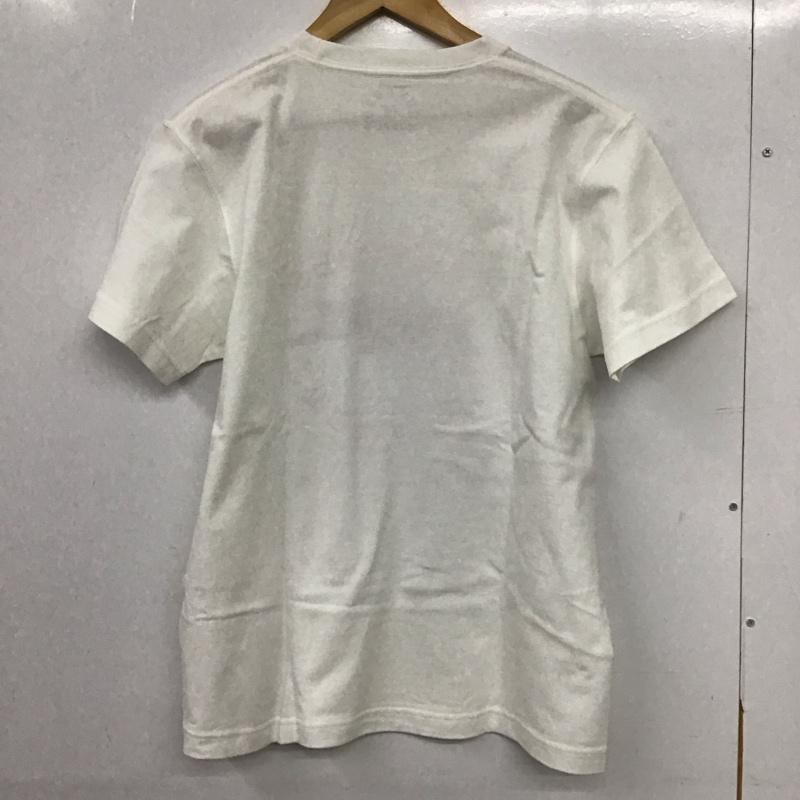 ハングボグ HUNGBOG Tシャツ 半袖 半袖カットソー プリントTシャツ クルーネックカットソー M ロゴ、文字 白 / ホワイト / white メンズ USED 古着 中古 10159534