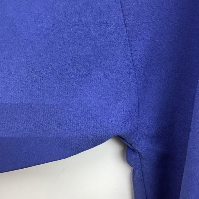 アズールバイマウジー AZUL BY MOUSSY シャツ、ブラウス 長袖 250BSA30-407C ジョーゼットオーバーシャツ FREE 無地 青 / ブルー / blue レディース USED 古着 中古 10159535