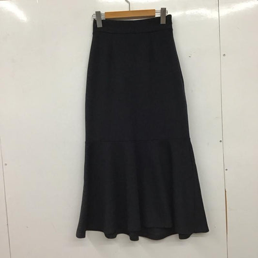 アズールバイマウジー AZUL BY MOUSSY スカート ロングスカート 250GAB81-322H B-HEATマーメイドスカート S 無地 黒 / ブラック / black レディース USED 古着 中古 10159537