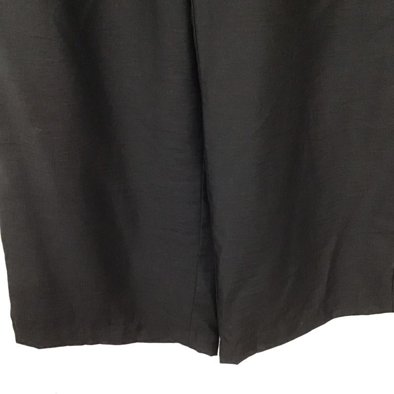 ローリーズファーム LOWRYS FARM ボトムス ボトムス LF523008TK ワイドイージーパンツ FREE 無地 黒 / ブラック / black レディース USED 古着 中古 10159552