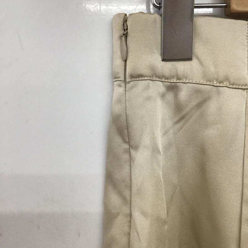 アズールバイマウジー AZUL BY MOUSSY スカート ロングスカート 250GAT31-036F サテンフレアスカート M 無地 アイボリー / アイボリー / レディース USED 古着 中古 10159553