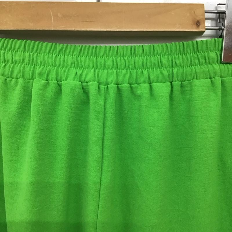 ザラ ZARA ボトムス ボトムス 0264 115 513 イージーパンツ ウエストリボン S 無地 緑 / グリーン / green レディース USED 古着 中古 10159554