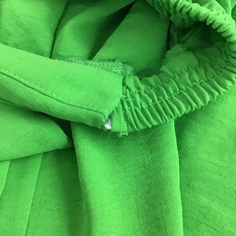 ザラ ZARA ボトムス ボトムス 0264 115 513 イージーパンツ ウエストリボン S 無地 緑 / グリーン / green レディース USED 古着 中古 10159554